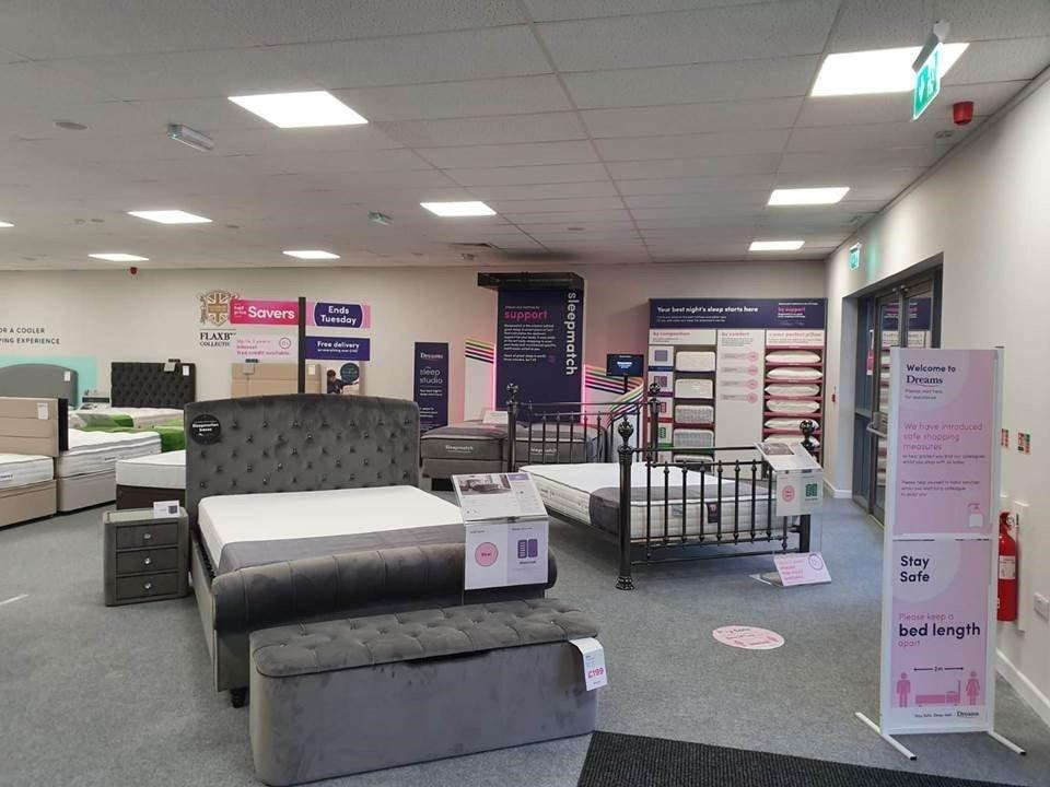 Dreams Store in Kirkcaldy Beds, Mattresses & Furniture Dreams